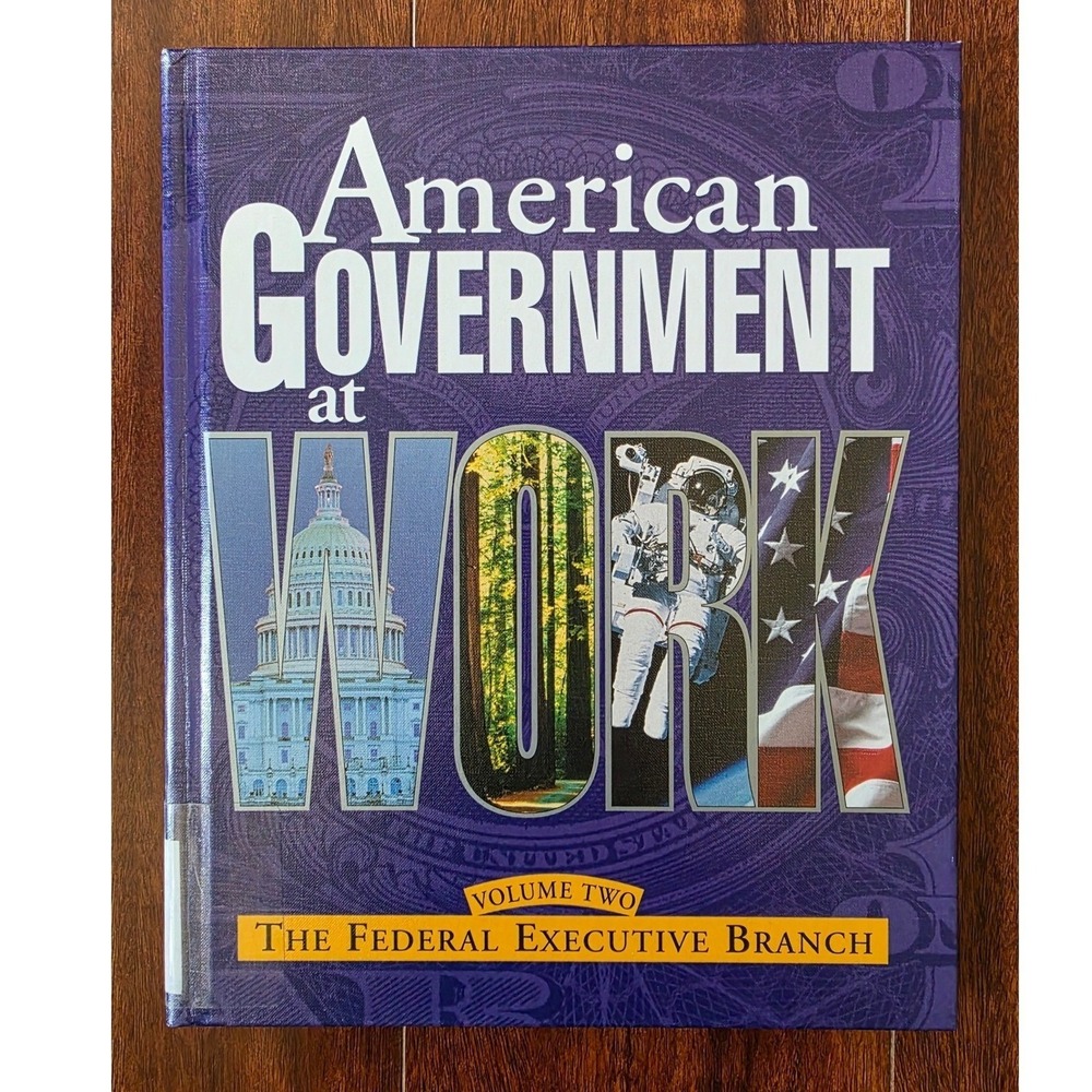 American Government at Work Hardcover Complete Set Homeschool Middle High School - Picture 3 of 12